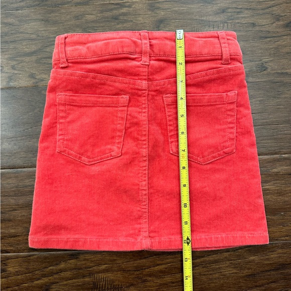 Art Class Corduroy Mini Skirt - Coral S (6/6x) - Picture 4 of 5